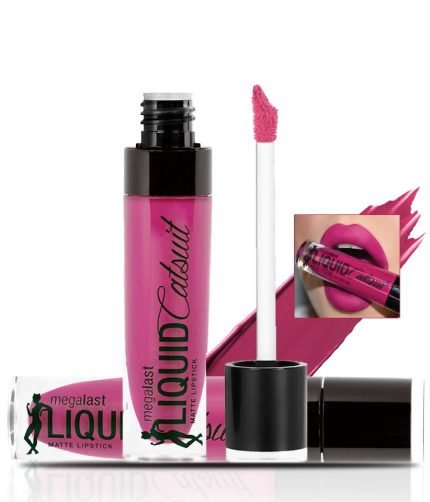 Wet n Wild Megalast Liquid Catsuit Lipstick (Nice To Fuchsia)