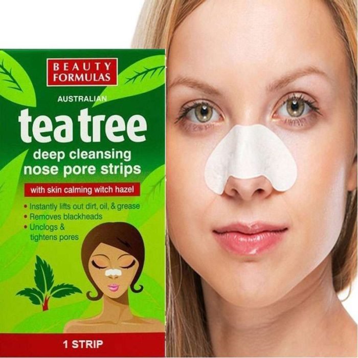 Beauty Formulas Tea Tree Nose Pore Strips 6 strips
